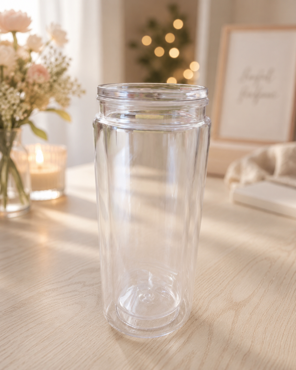 Doppelwandiger Acrylbecher – Personalisiert | Handmade | Atelier Aurora