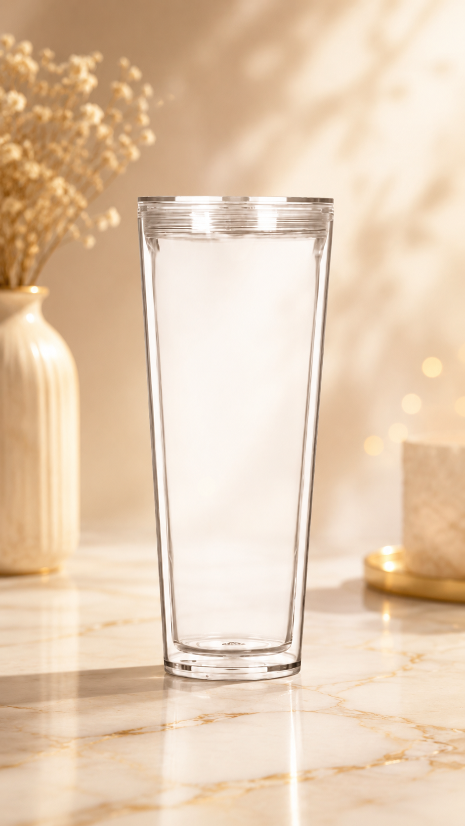 Doppelwandiger Acrylbecher – Personalisiert | Handmade | Atelier Aurora