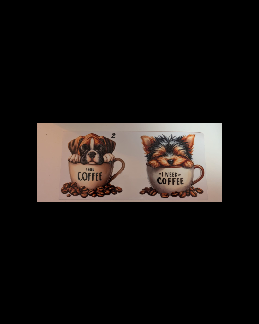 Trinkbecher mit Glitzer & Motiv – verschiedene Designs