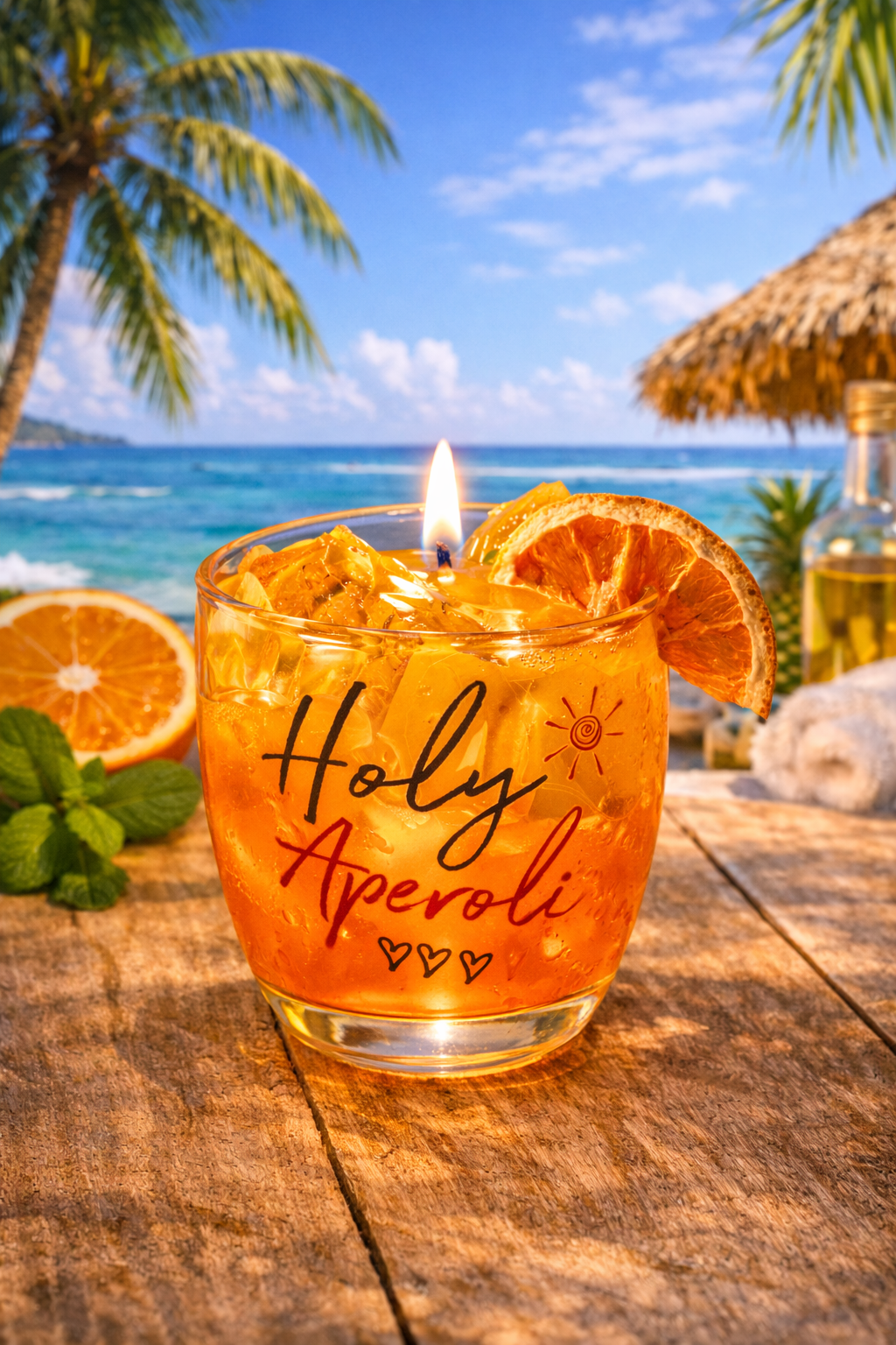 Cocktailkerzen „Sunset Bar“ – Lillet, Limoncello & Holy Aperoli