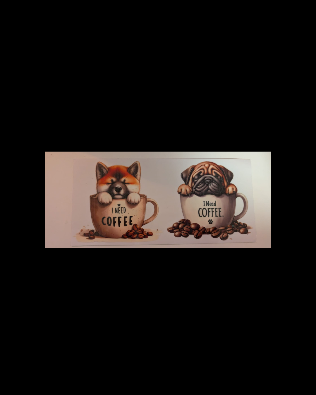 Trinkbecher mit Glitzer & Motiv – verschiedene Designs