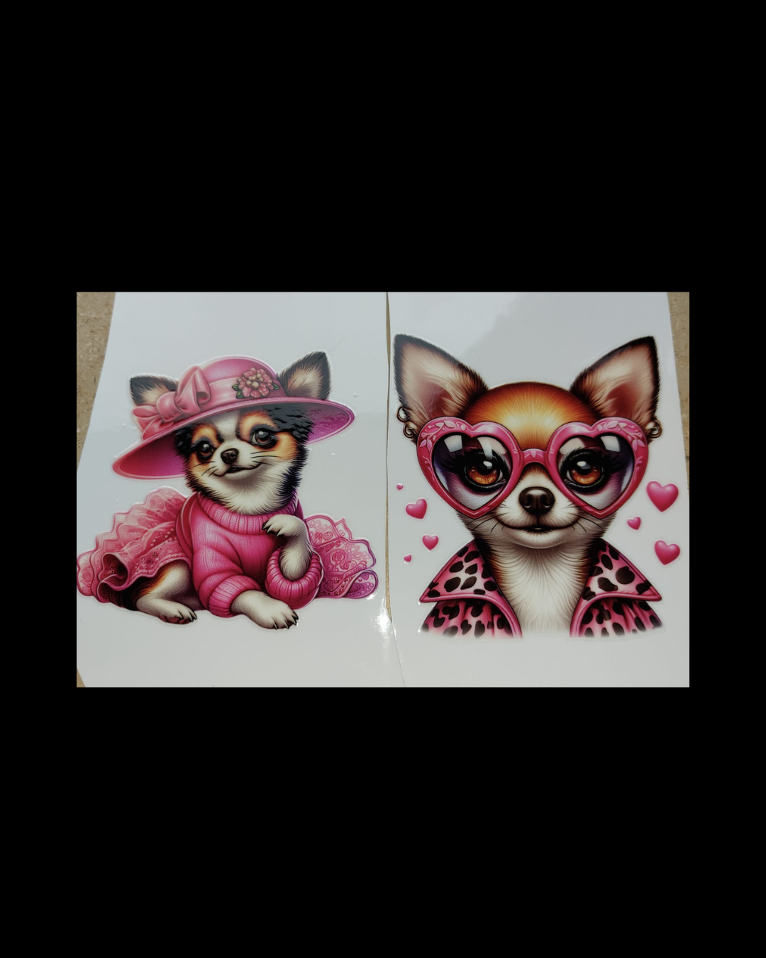 Trinkbecher mit Glitzer & Motiv – verschiedene Designs