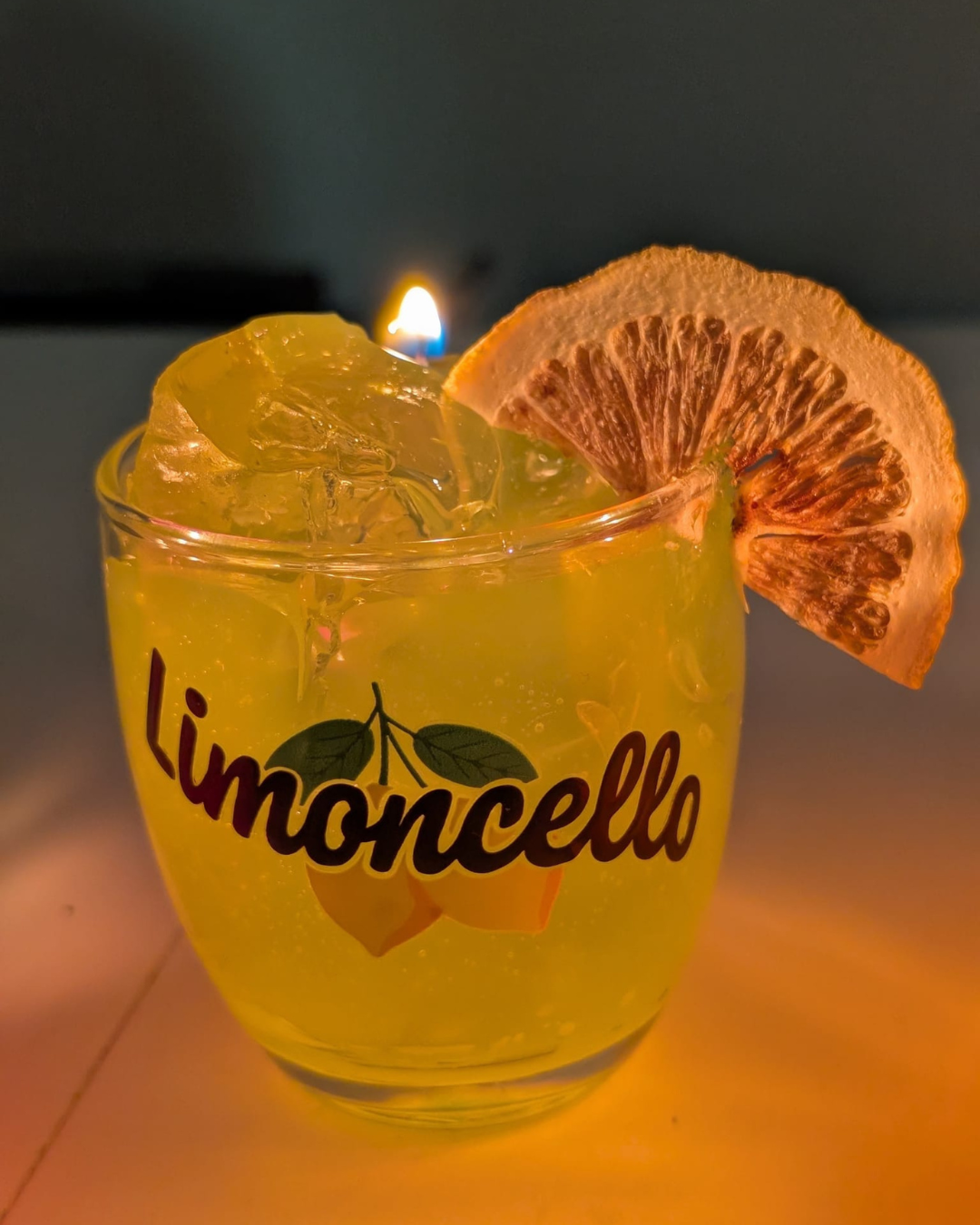 Limoncello Cocktailkerze – Sommerfeeling im Glas