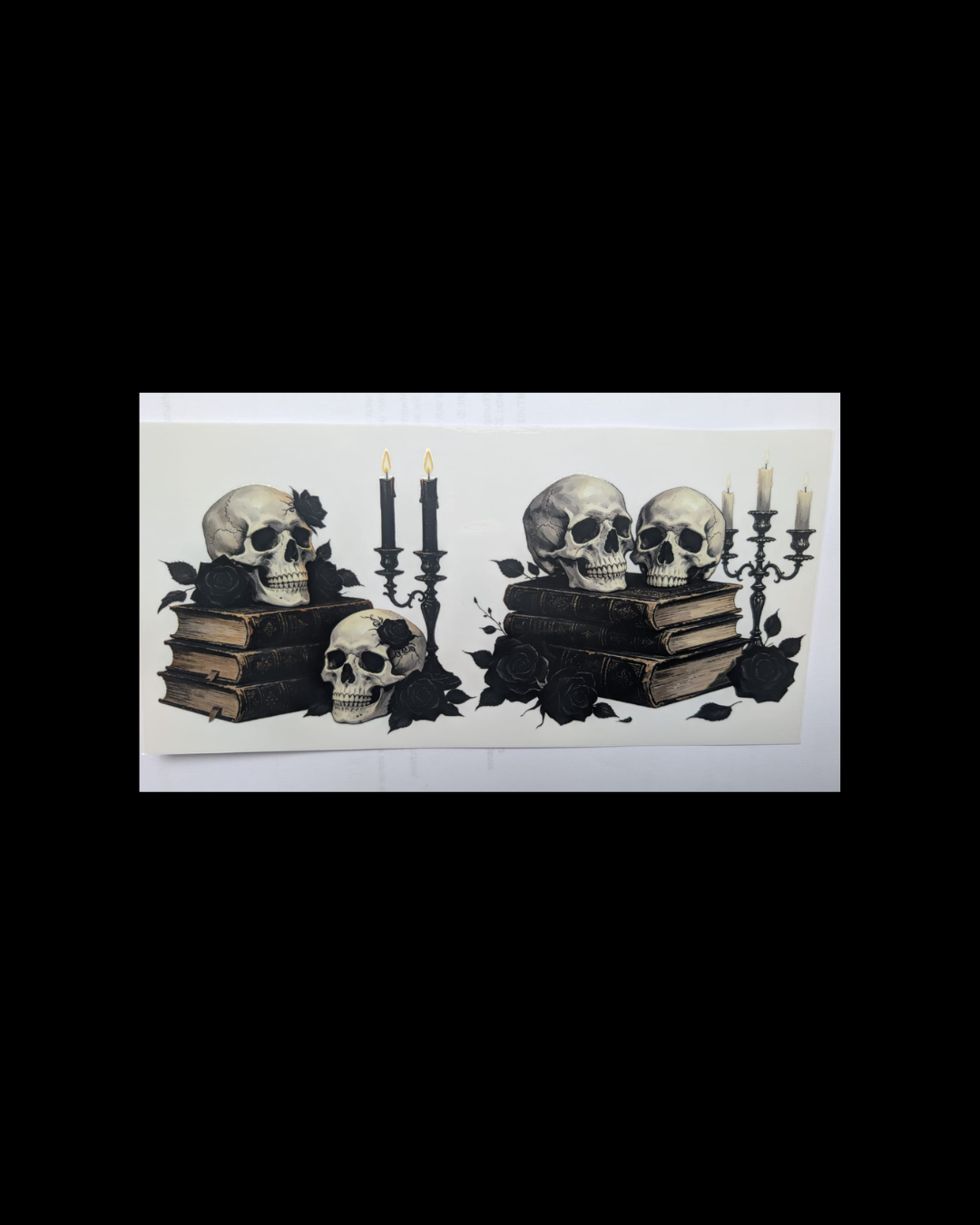 Dark Romance Trinkbecher – Gothic Skull Tumbler