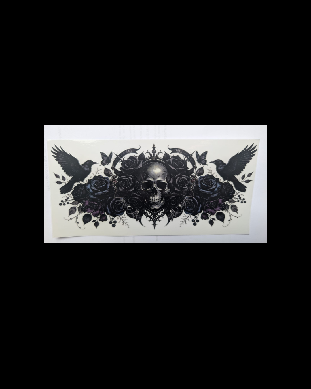 Dark Romance Trinkbecher – Gothic Skull Tumbler