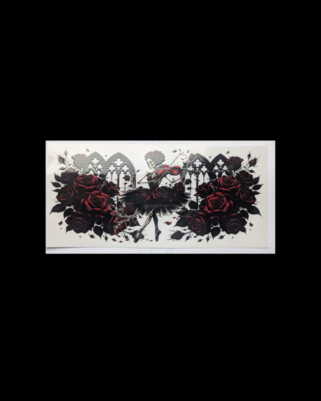Dark Romance Trinkbecher – Gothic Skull Tumbler