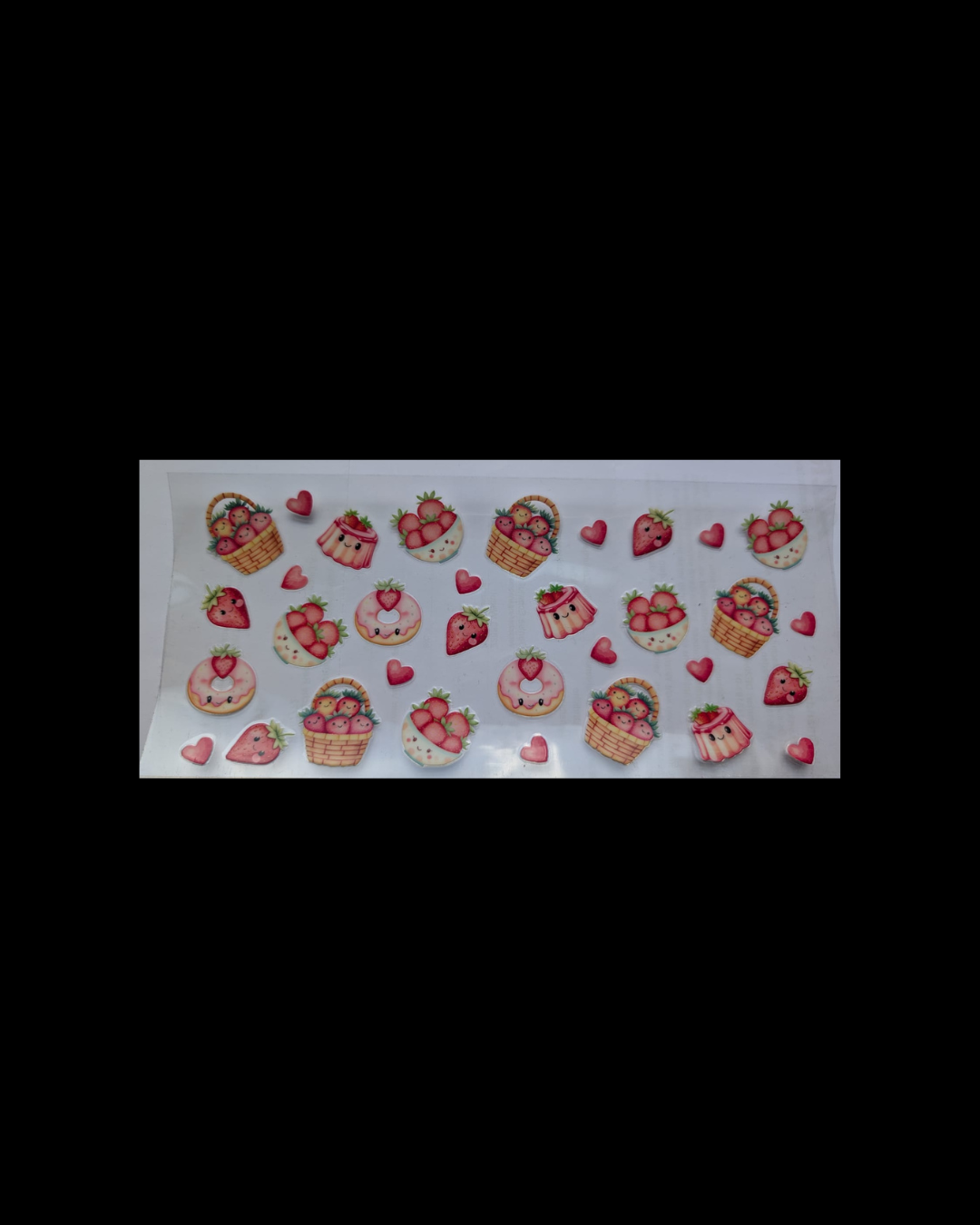 Trinkbecher mit Glitzer & Motiv – verschiedene Designs