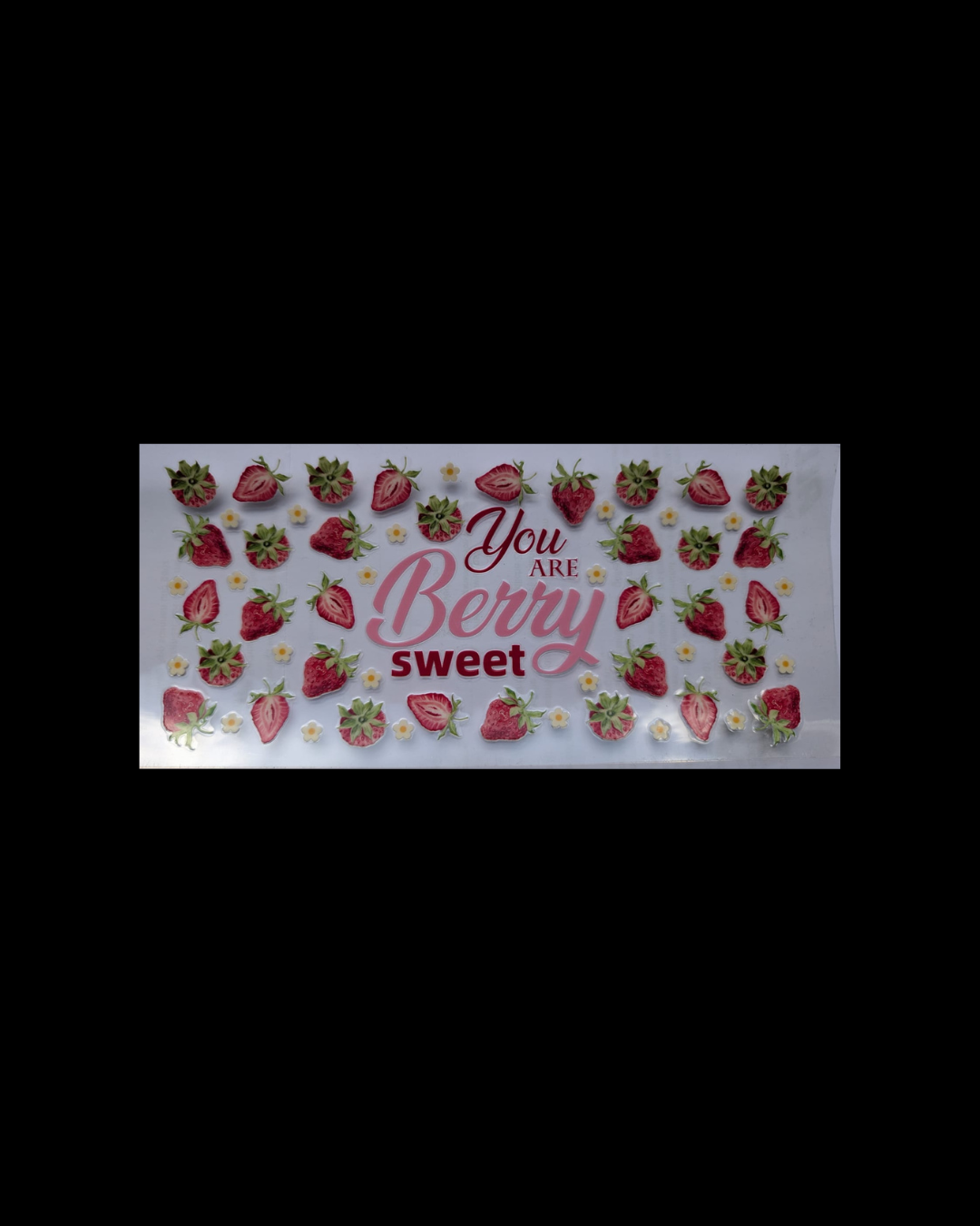 Trinkbecher mit Glitzer & Motiv – verschiedene Designs